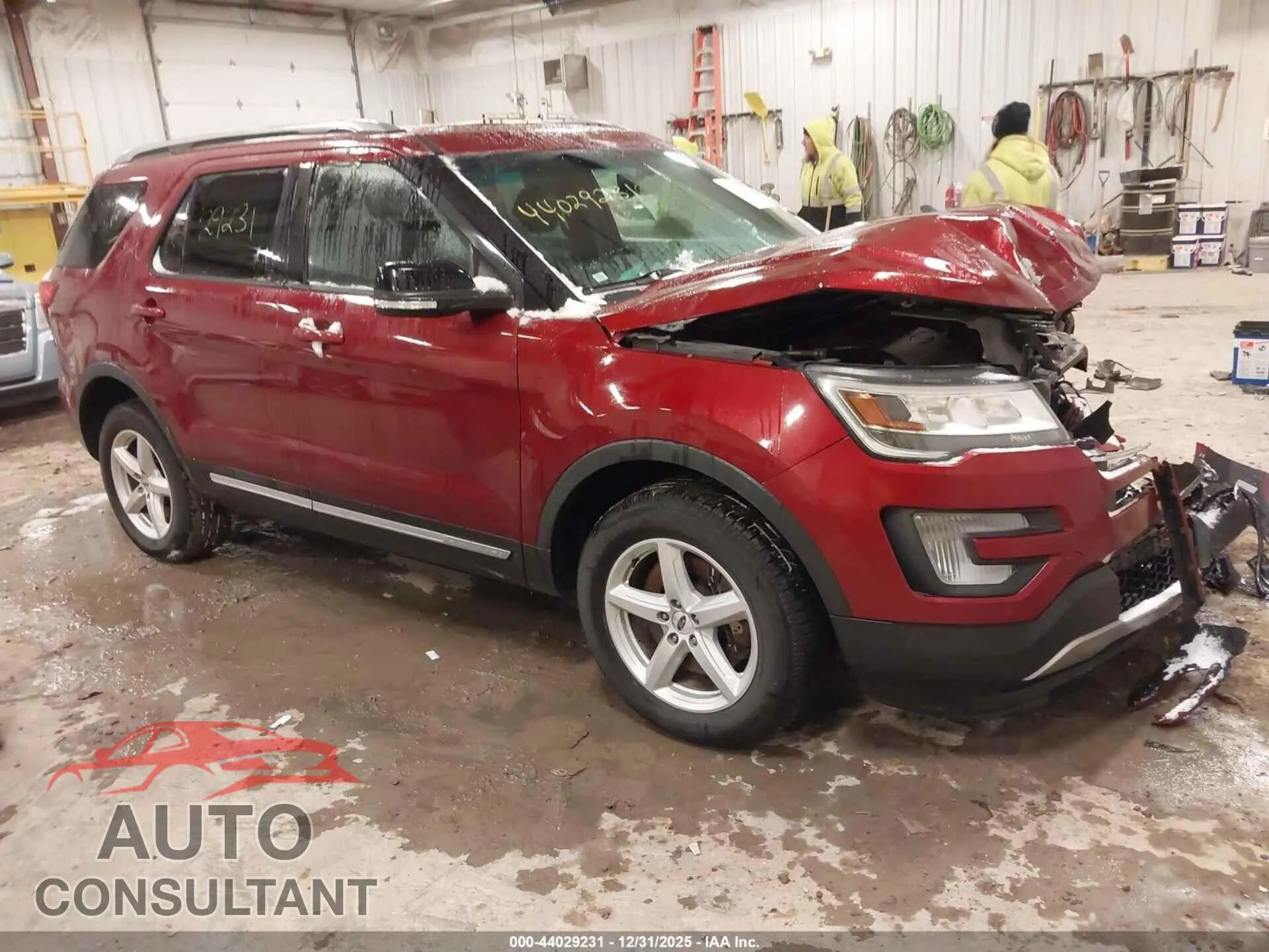 2017 FORD EXPLORER VIN 1FM5K8D80HGA42424