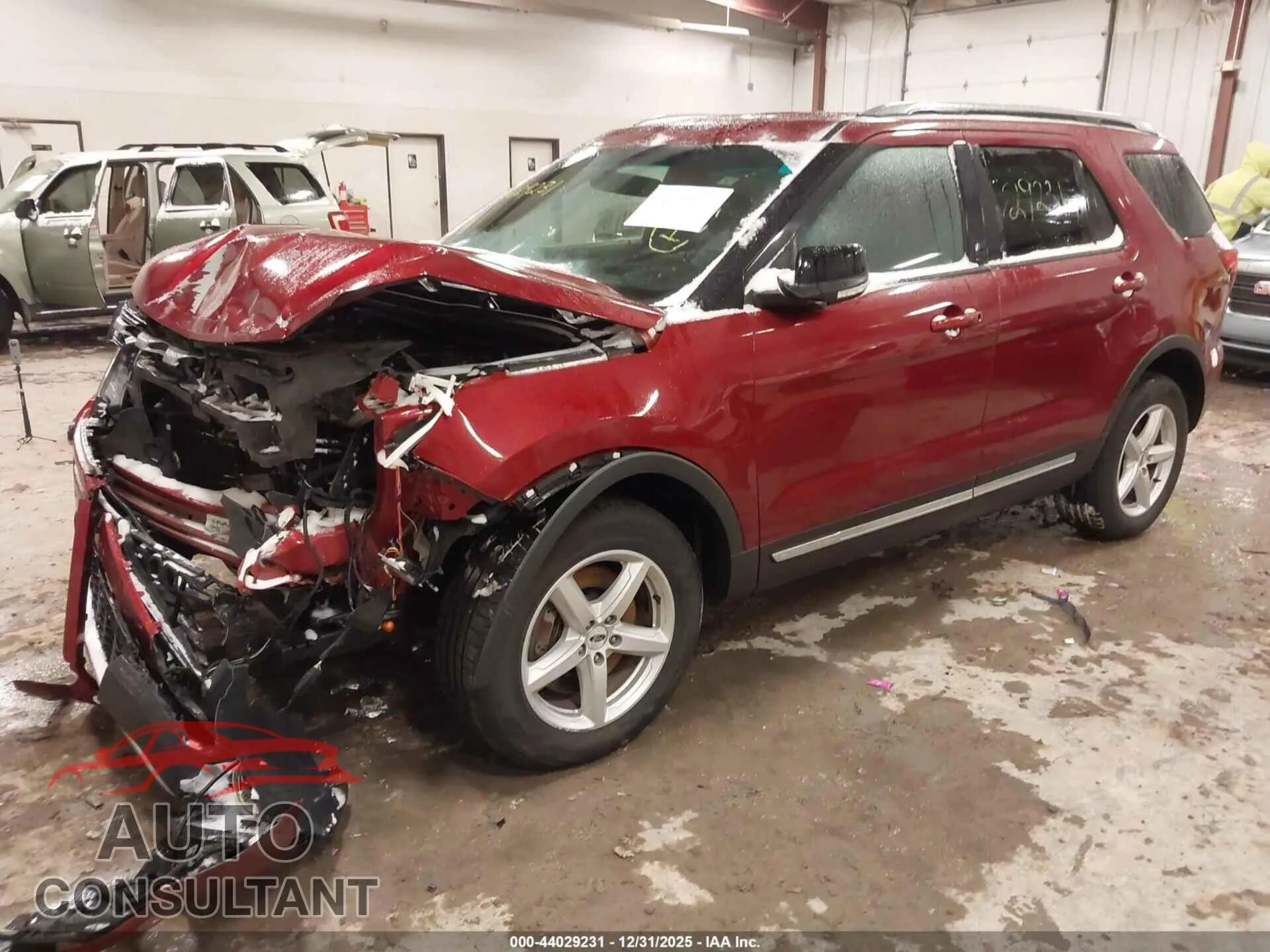 2017 FORD EXPLORER Damaged VIN 1FM5K8D80HGA42424 – rear exterior