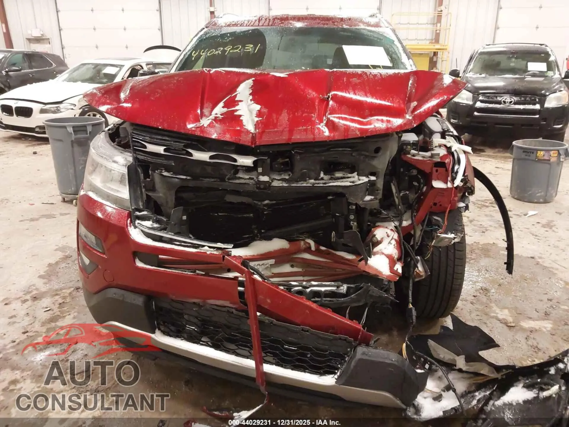 2017 FORD EXPLORER Damaged VIN 1FM5K8D80HGA42424 – photo 12