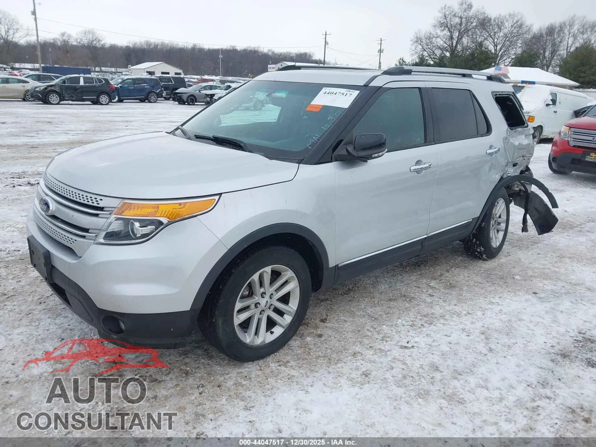 2015 FORD EXPLORER Damaged VIN 1FM5K8D81FGA99356 – rear exterior