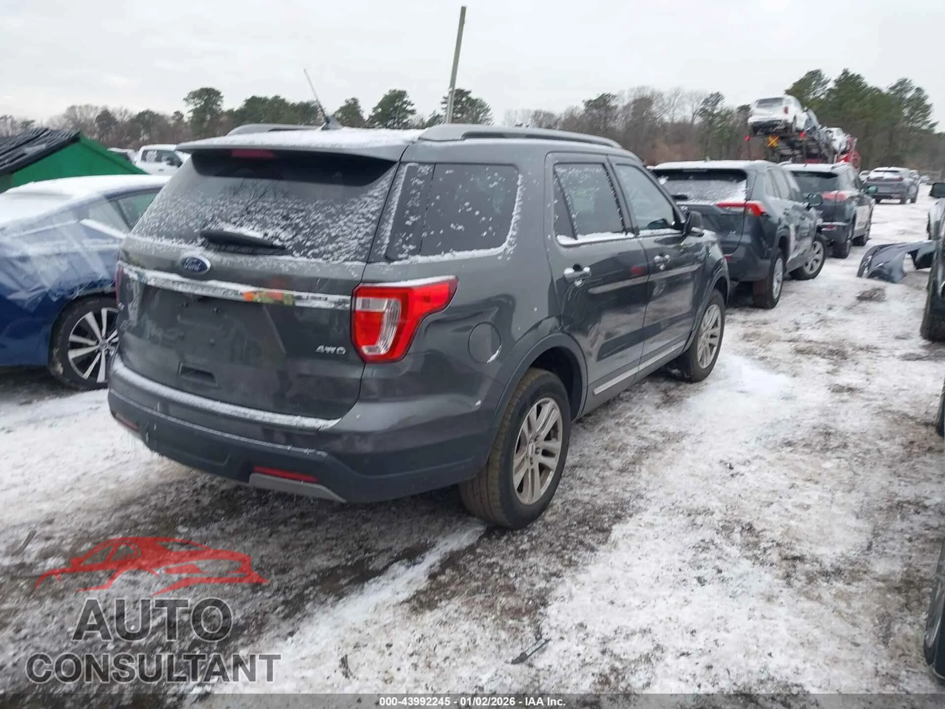 2019 FORD EXPLORER Damaged VIN 1FM5K8D85KGB18811 – dashboard