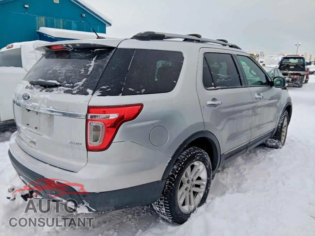 2015 FORD EXPLORER Used VIN 1FM5K8D87FGC14400 – side profile