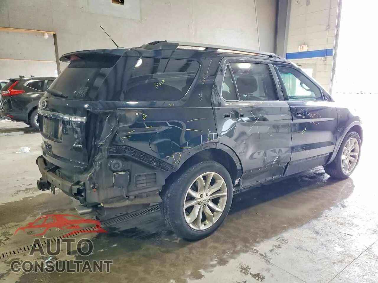 2015 FORD EXPLORER Used VIN 1FM5K8F84FGB56811 – side profile
