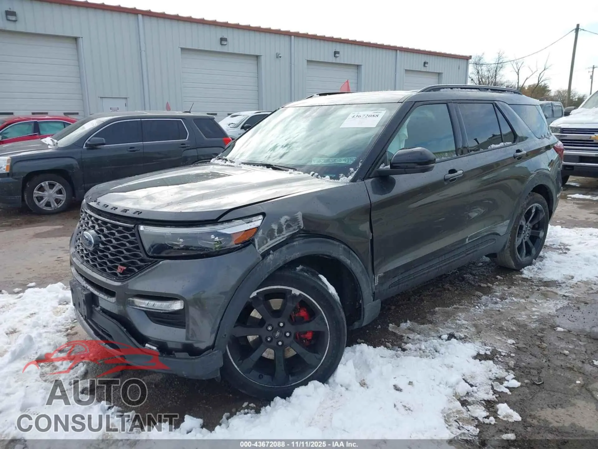 2020 FORD EXPLORER Damaged VIN 1FM5K8GC9LGC07458 – rear exterior