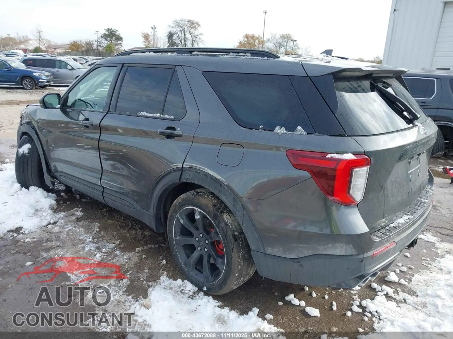 2020 FORD EXPLORER Damaged VIN 1FM5K8GC9LGC07458 – side profile