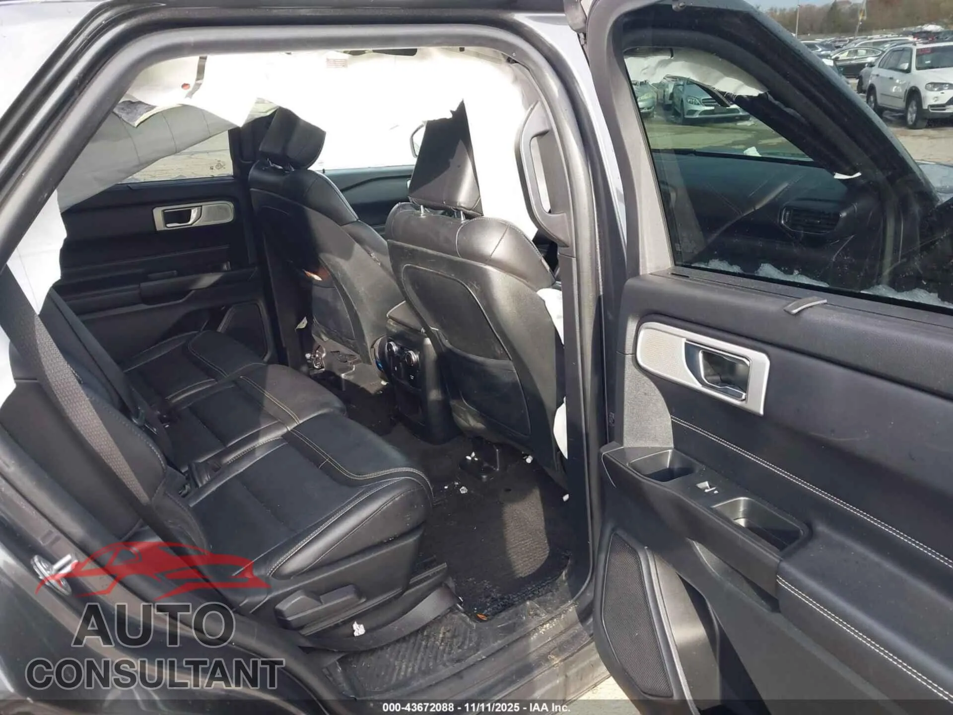 2020 FORD EXPLORER Damaged VIN 1FM5K8GC9LGC07458 – undercarriage
