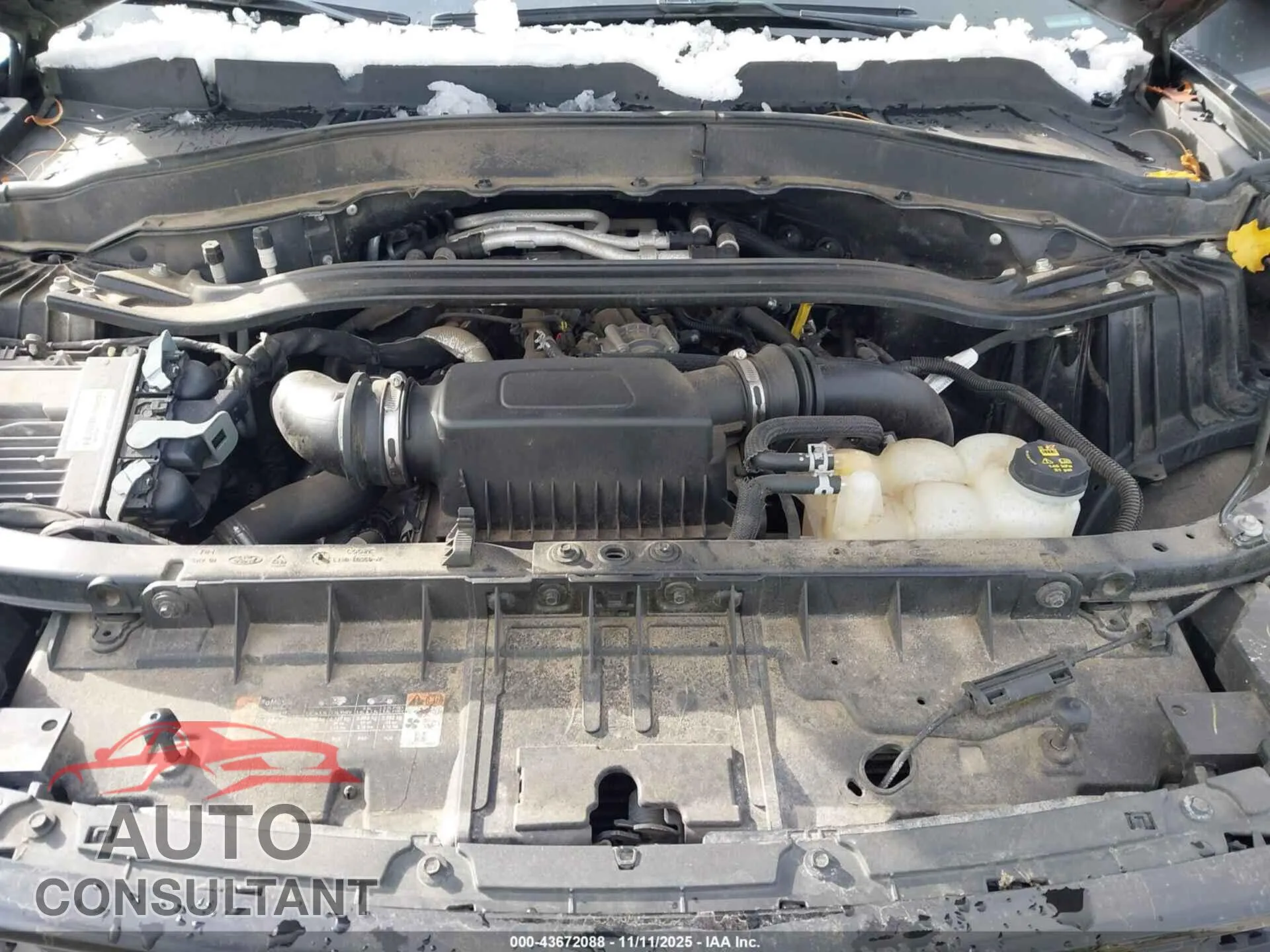 2020 FORD EXPLORER Damaged VIN 1FM5K8GC9LGC07458 – odometer reading