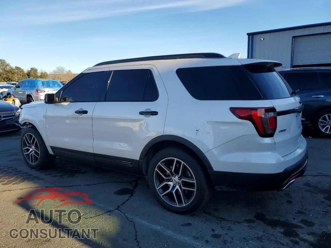 2017 FORD EXPLORER Damaged VIN 1FM5K8GT4HGC55859 – rear exterior