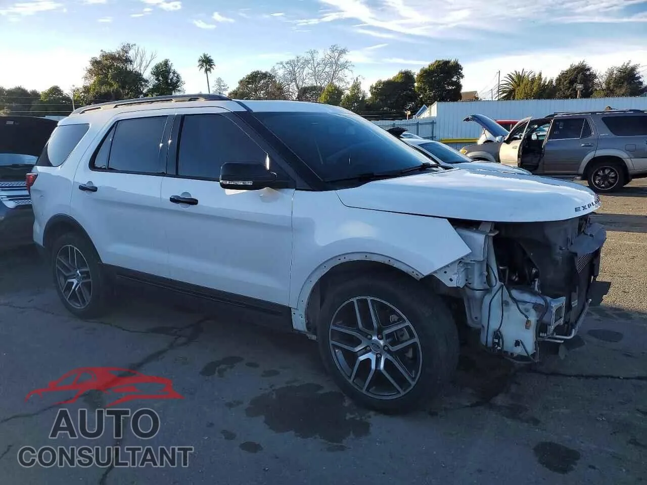 2017 FORD EXPLORER Damaged VIN 1FM5K8GT4HGC55859 – dashboard
