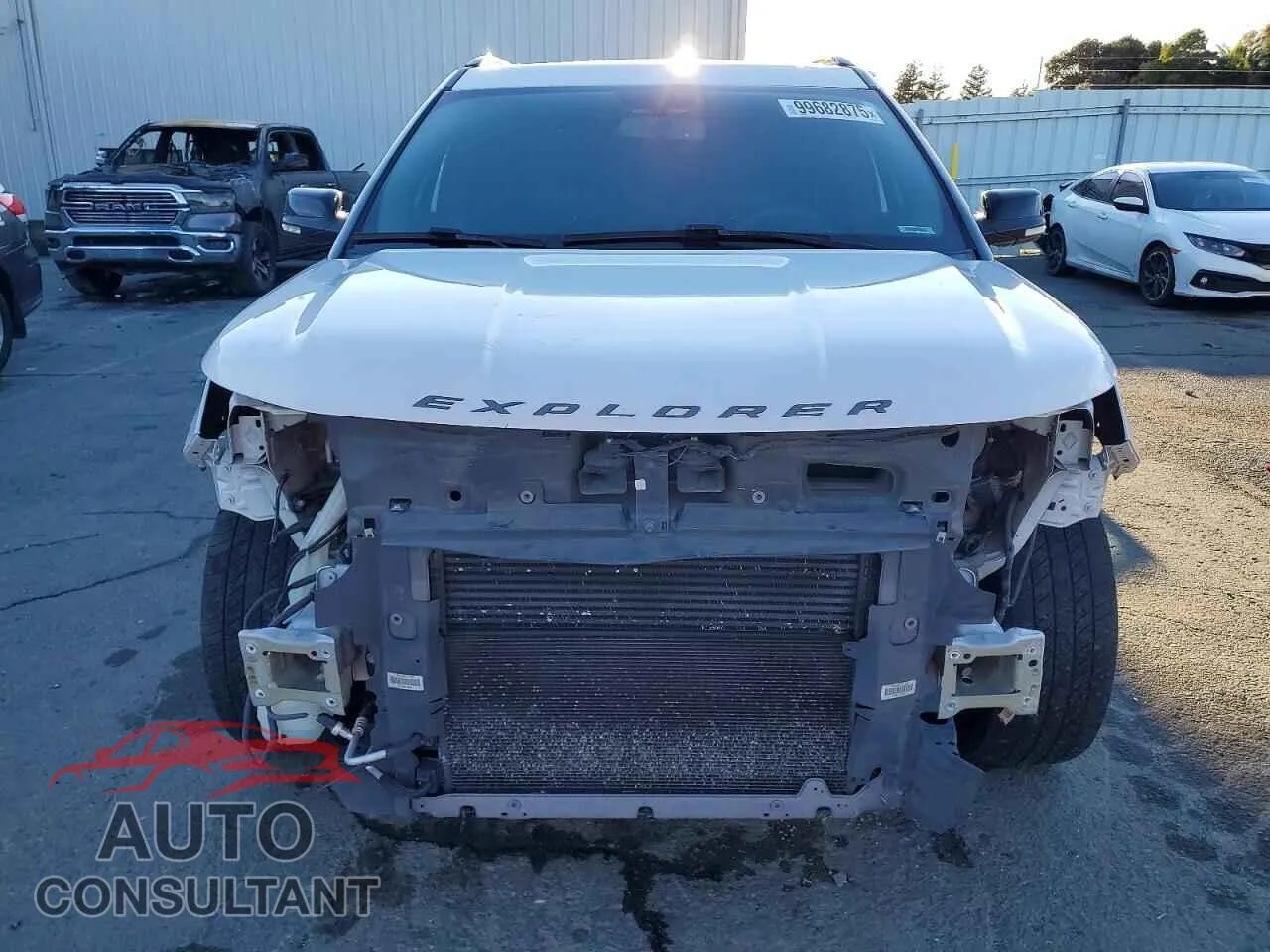 2017 FORD EXPLORER Damaged VIN 1FM5K8GT4HGC55859 – interior seats