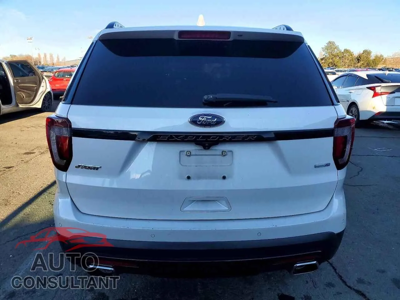 2017 FORD EXPLORER Damaged VIN 1FM5K8GT4HGC55859 – engine bay