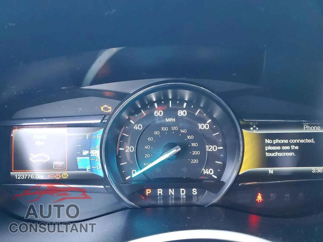 2017 FORD EXPLORER Damaged VIN 1FM5K8GT4HGC55859 – trunk area