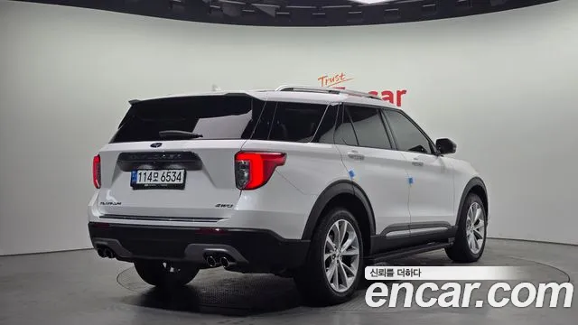 2021 Ford Explorer 6th Gen 3.0 Platinum 4WD Sold VIN 1FM5K8HC2MGC21671 – side profile