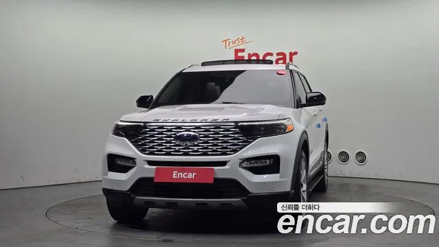 2021 Ford Explorer 6th Gen 3.0 Platinum 4WD Sold VIN 1FM5K8HC2MGC21671 – engine bay