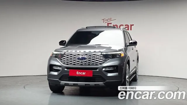 2022 Ford Explorer 6th Gen 3.0 Platinum 4WD Sold VIN 1FM5K8HC3NGA53010 – engine bay