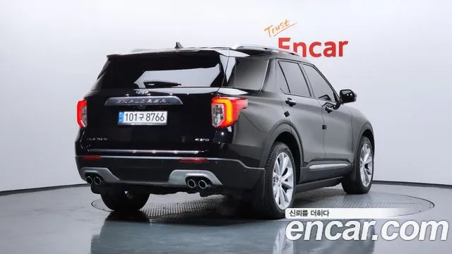 2021 Ford Explorer 6th Gen 3.0 Platinum 4WD Sold VIN 1FM5K8HC474848392 – side profile