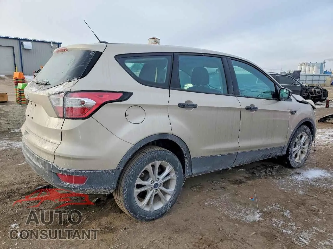 2017 FORD ESCAPE Damaged VIN 1FMCU0F72HUC74001 – side profile