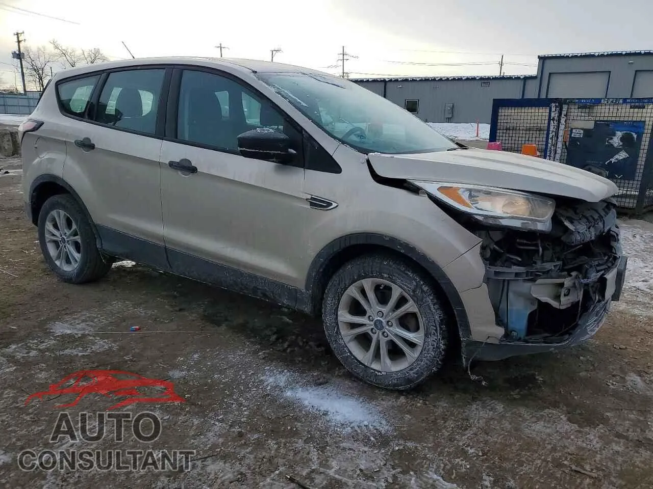 2017 FORD ESCAPE Damaged VIN 1FMCU0F72HUC74001 – dashboard