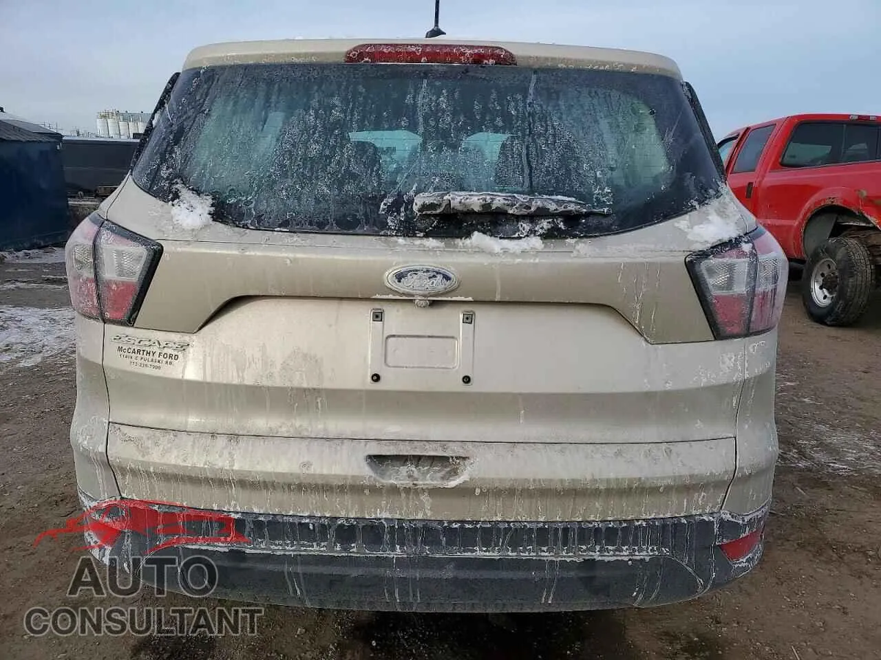 2017 FORD ESCAPE Damaged VIN 1FMCU0F72HUC74001 – engine bay