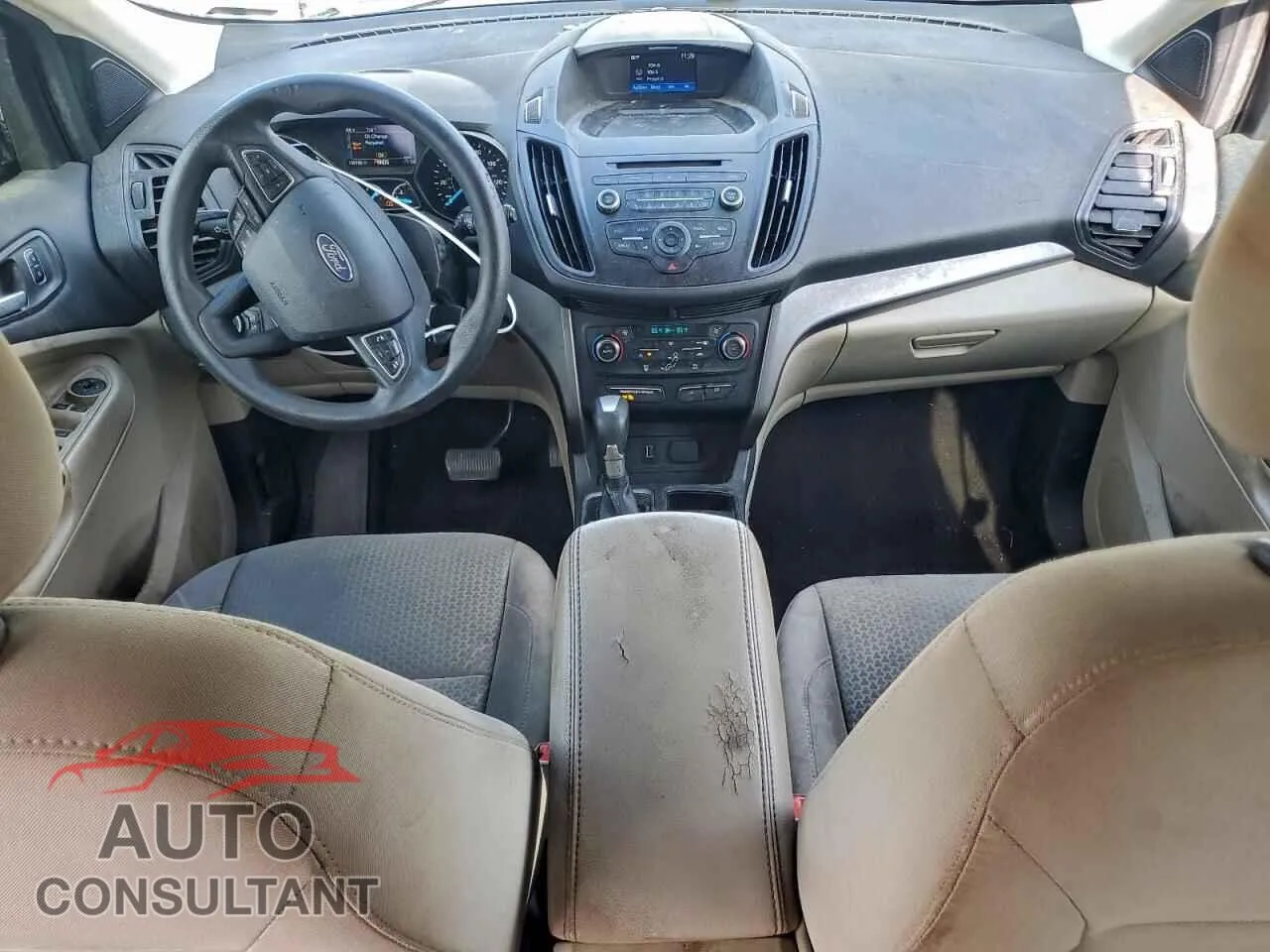 2017 FORD ESCAPE Damaged VIN 1FMCU0GD2HUA52952 – undercarriage