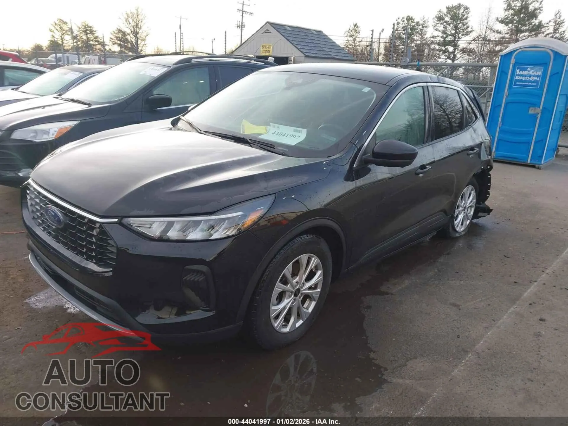 2023 FORD ESCAPE Damaged VIN 1FMCU0GN0PUA04227 – rear exterior