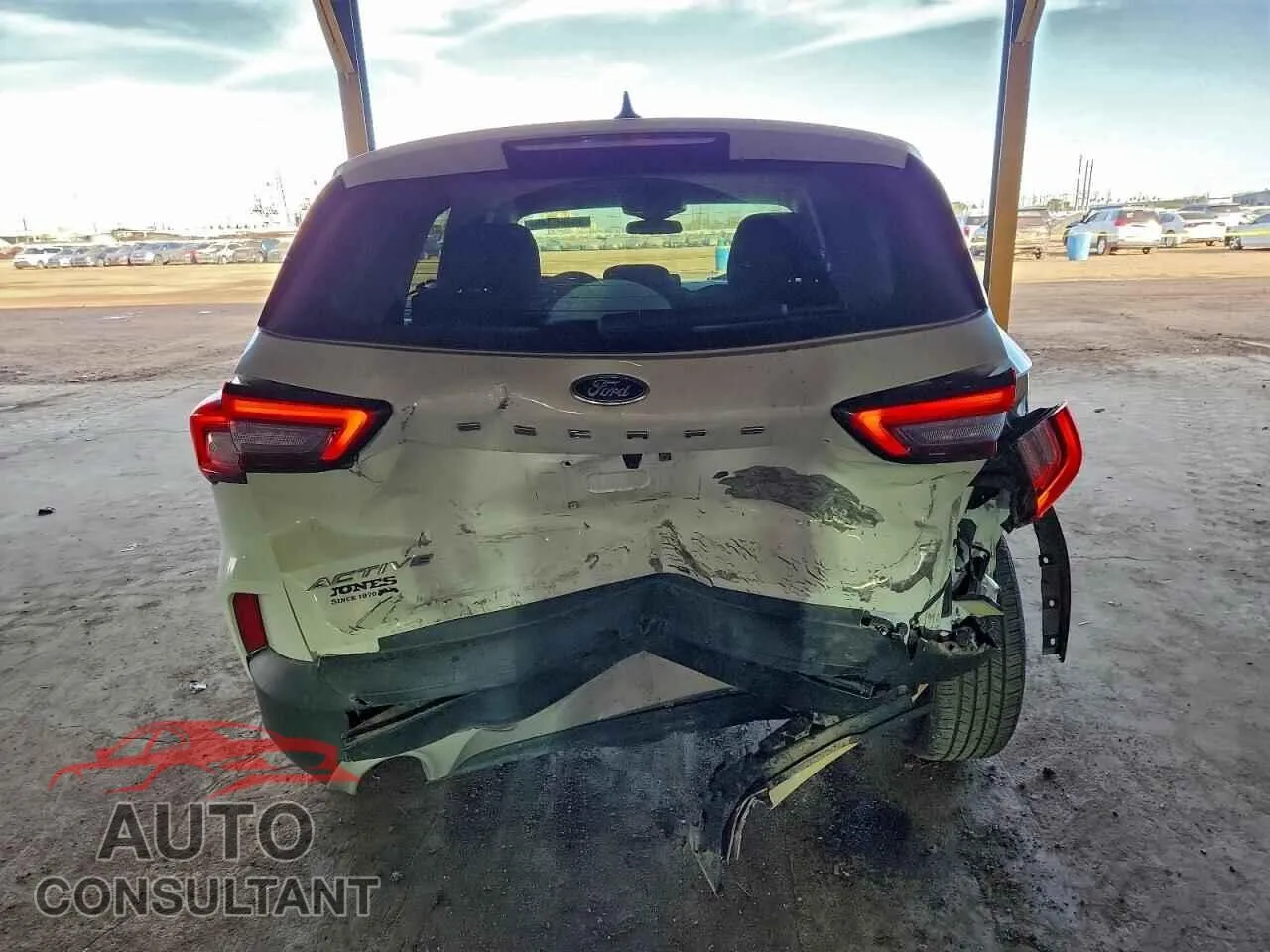 2024 FORD ESCAPE ACT Damaged VIN 1FMCU0GN6RUA74978 – engine bay