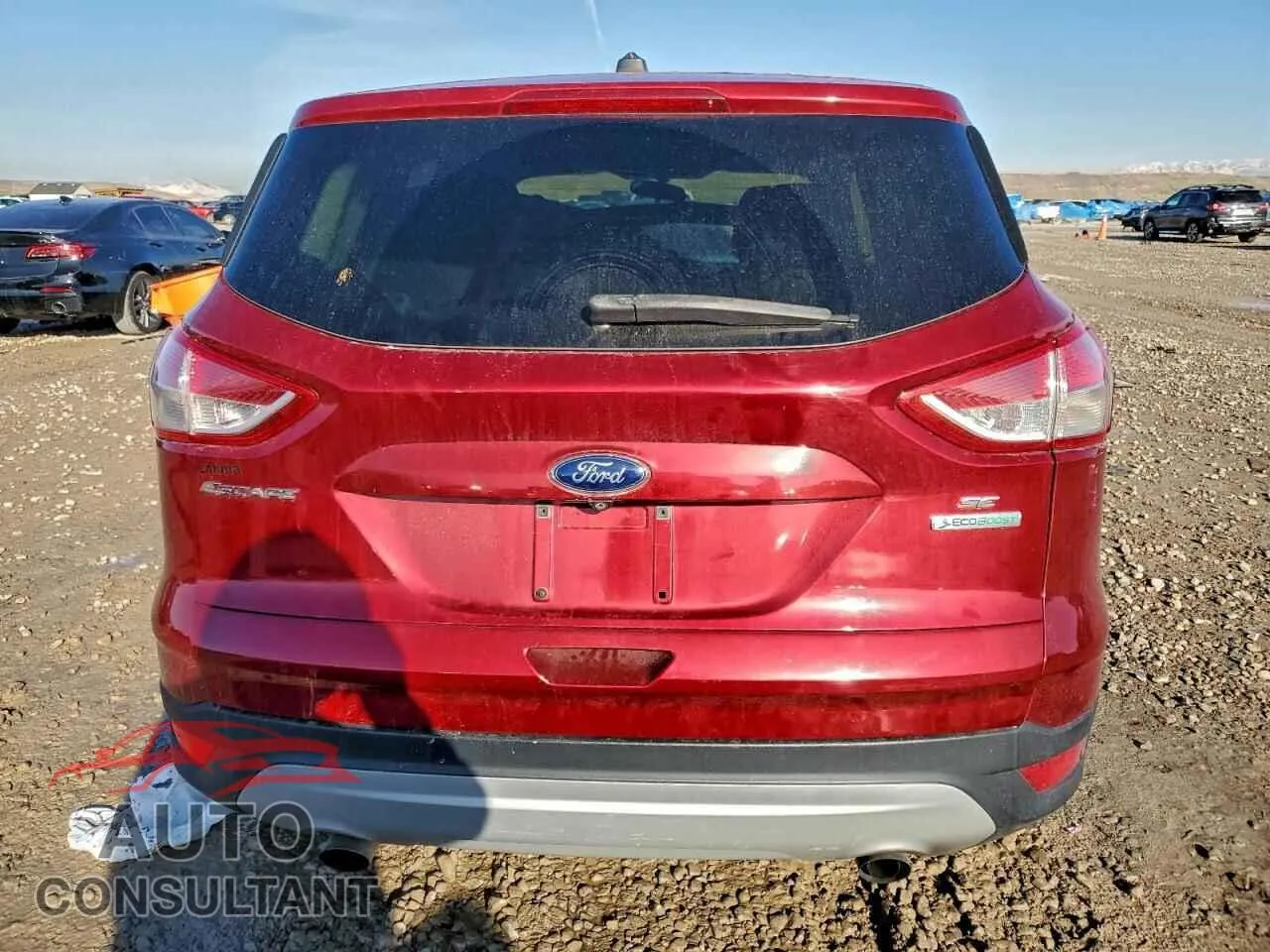 2015 FORD ESCAPE Damaged VIN 1FMCU0GX2FUA43479 – engine bay