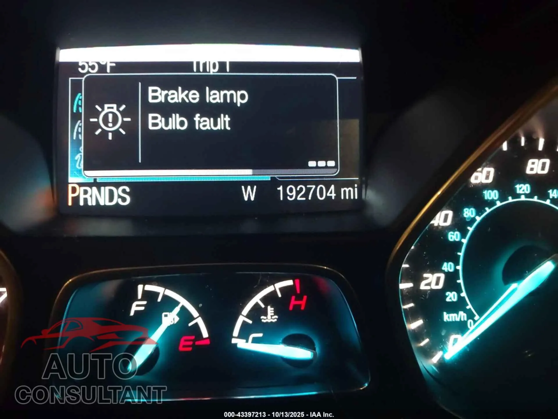 2014 FORD ESCAPE Damaged VIN 1FMCU0GX8EUB70705 – exterior detail