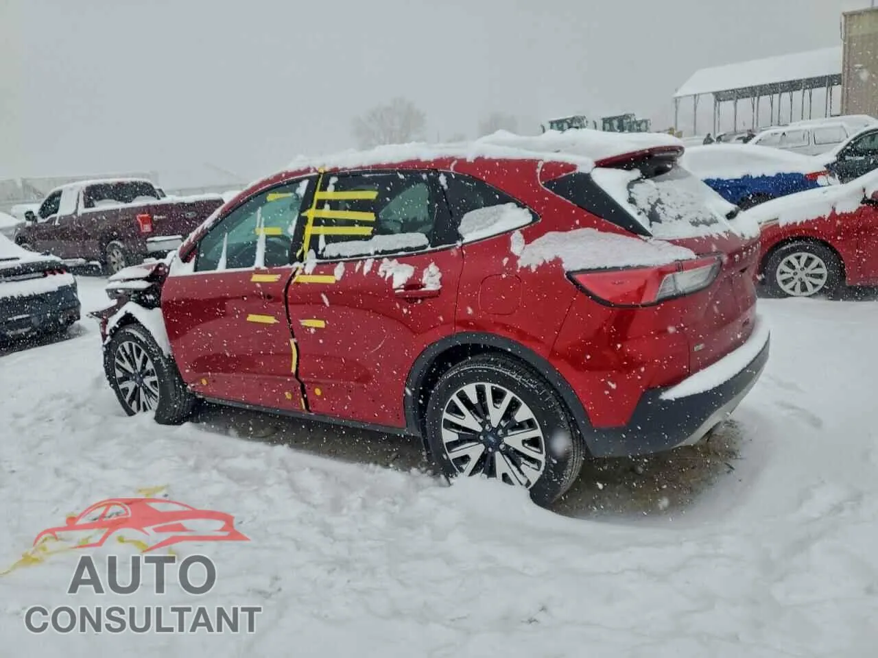 2020 FORD ESCAPE Damaged VIN 1FMCU9BZ3LUB67222 – rear exterior