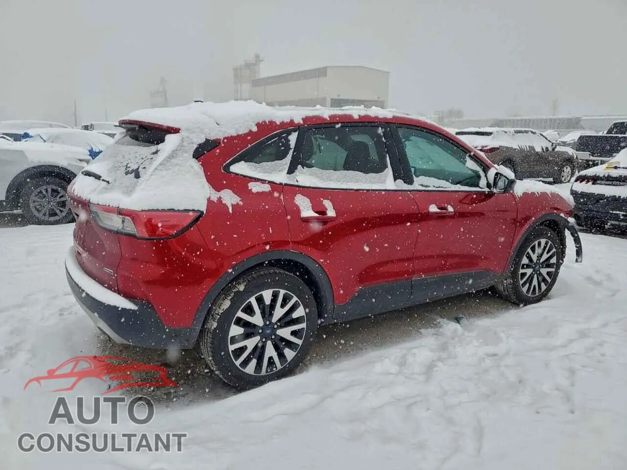 2020 FORD ESCAPE Damaged VIN 1FMCU9BZ3LUB67222 – side profile