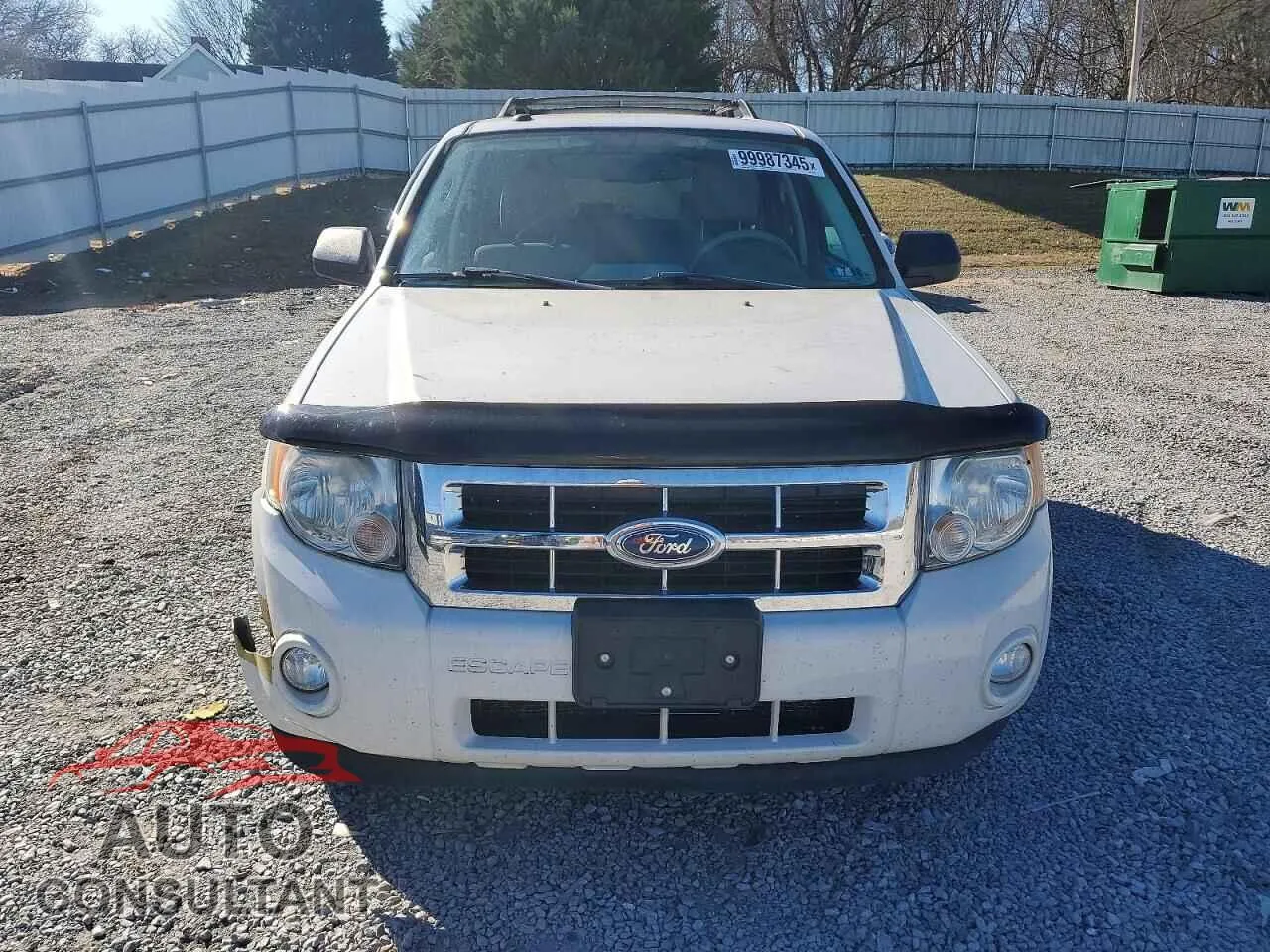 2011 FORD ESCAPE Damaged VIN 1FMCU9DG2BKB19961 – interior seats