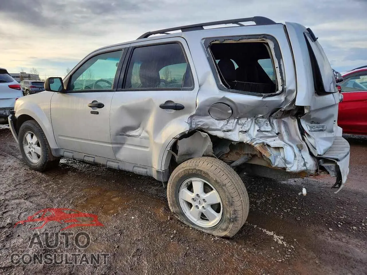 2012 FORD ESCAPE Damaged VIN 1FMCU9DG6CKA17984 – rear exterior