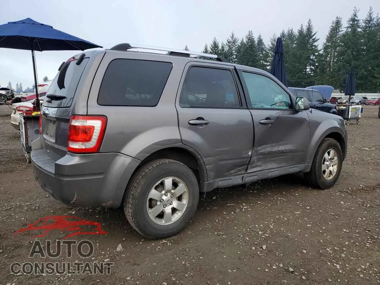 2011 FORD ESCAPE Damaged VIN 1FMCU9E7XBKB67383 – side profile