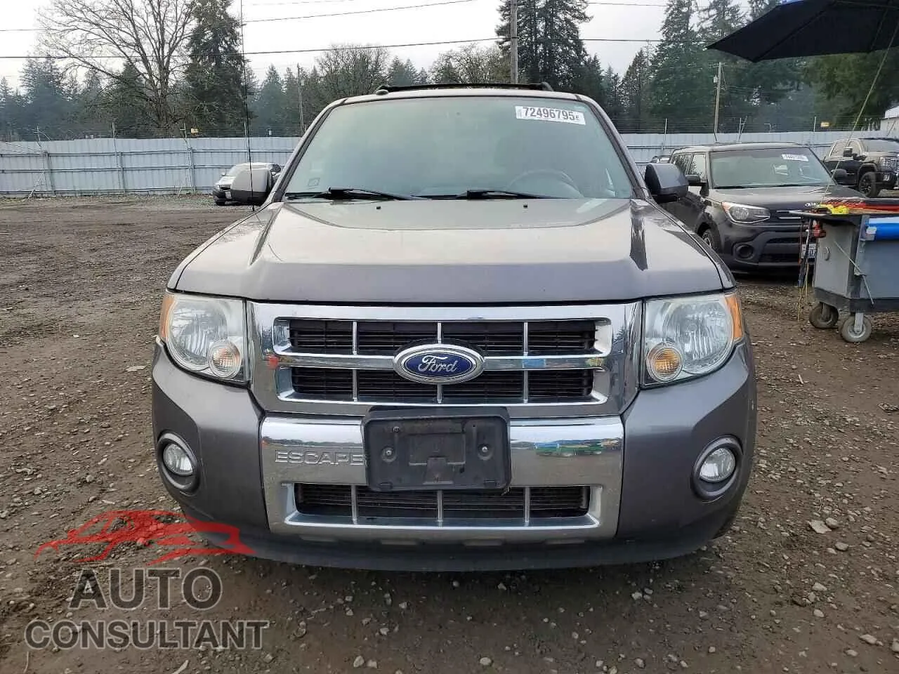 2011 FORD ESCAPE Damaged VIN 1FMCU9E7XBKB67383 – interior seats