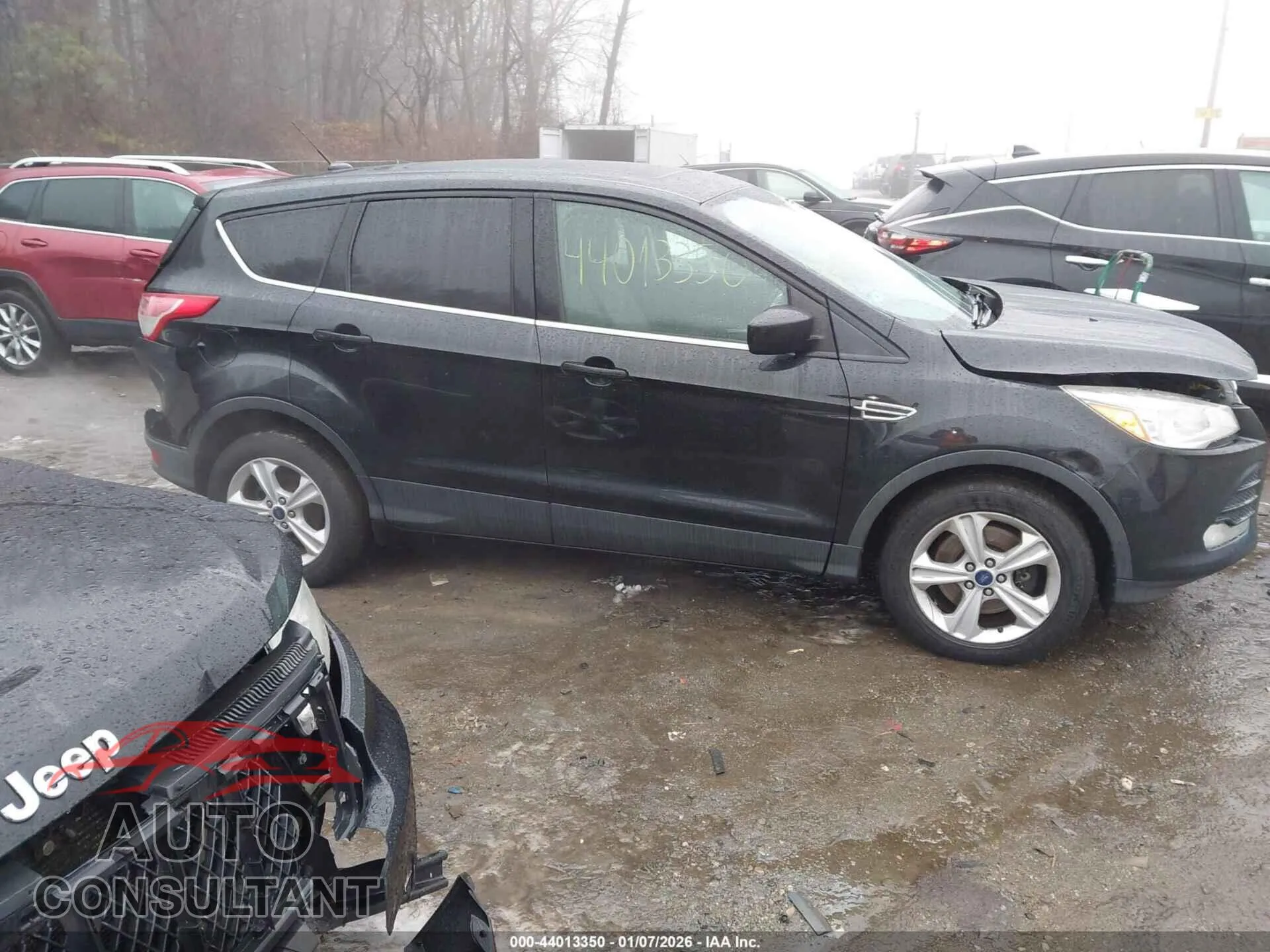 2015 FORD ESCAPE Damaged VIN 1FMCU9G92FUC64814 – dashboard
