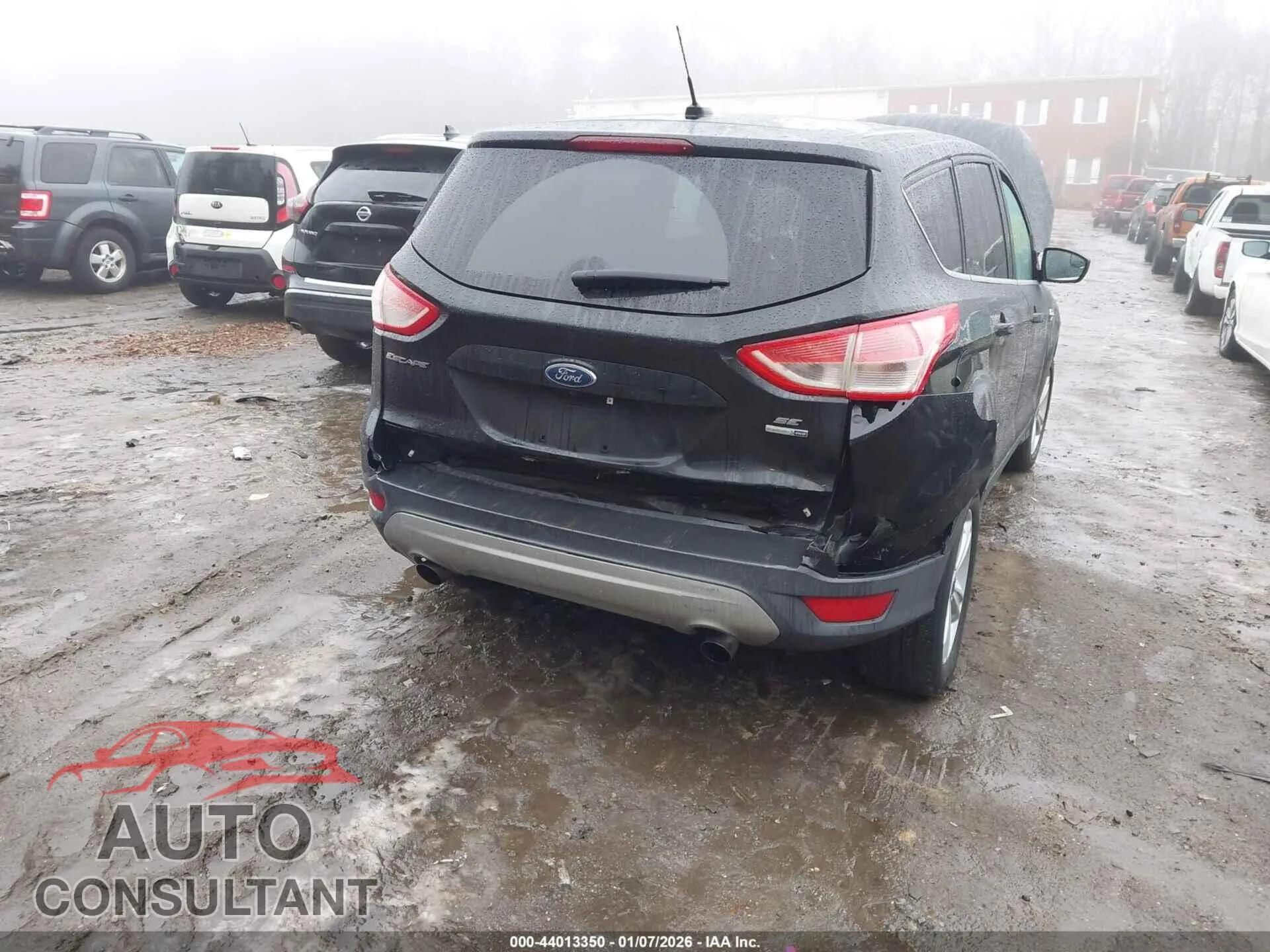 2015 FORD ESCAPE Damaged VIN 1FMCU9G92FUC64814 – engine bay