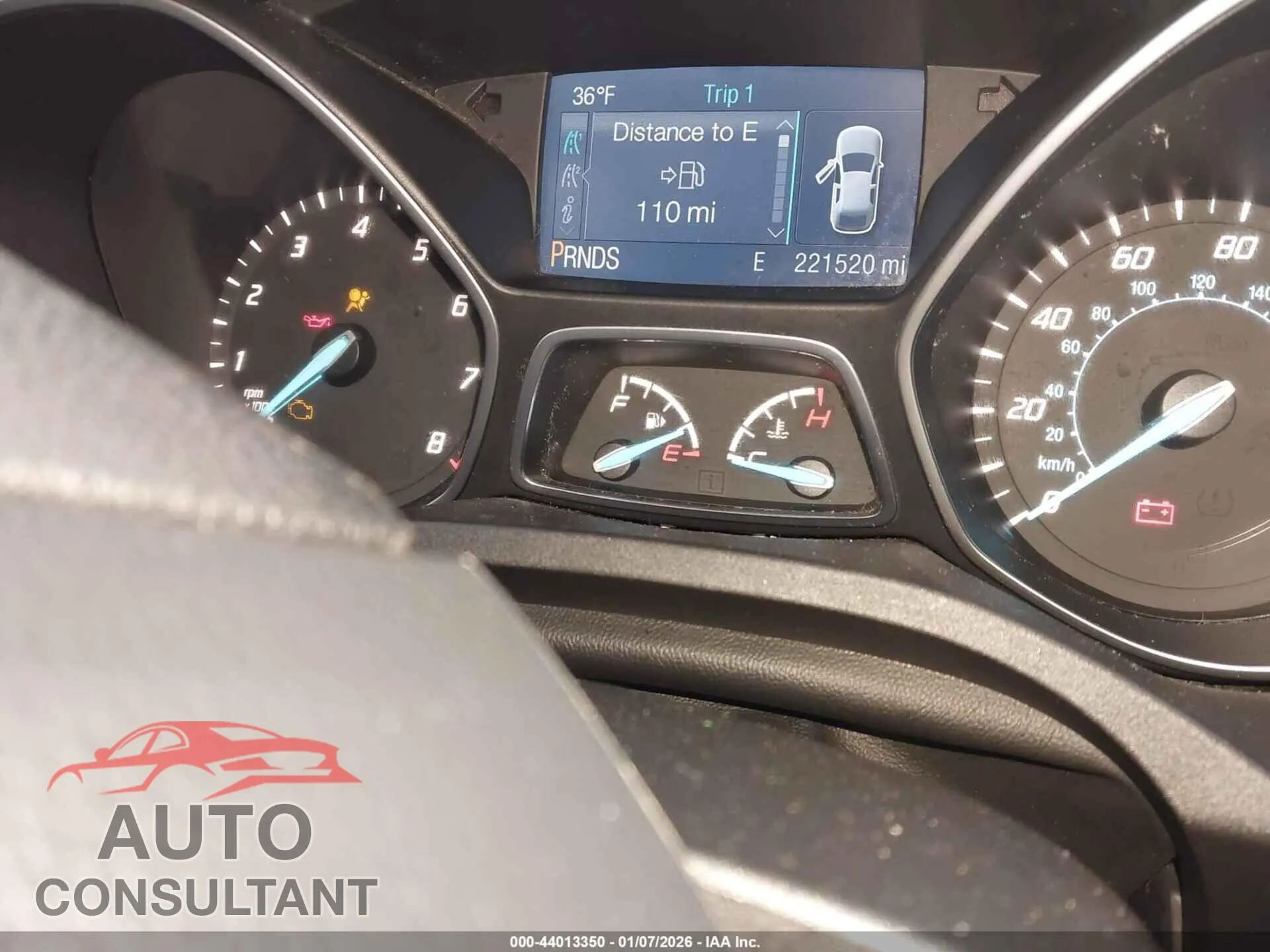 2015 FORD ESCAPE Damaged VIN 1FMCU9G92FUC64814 – exterior detail