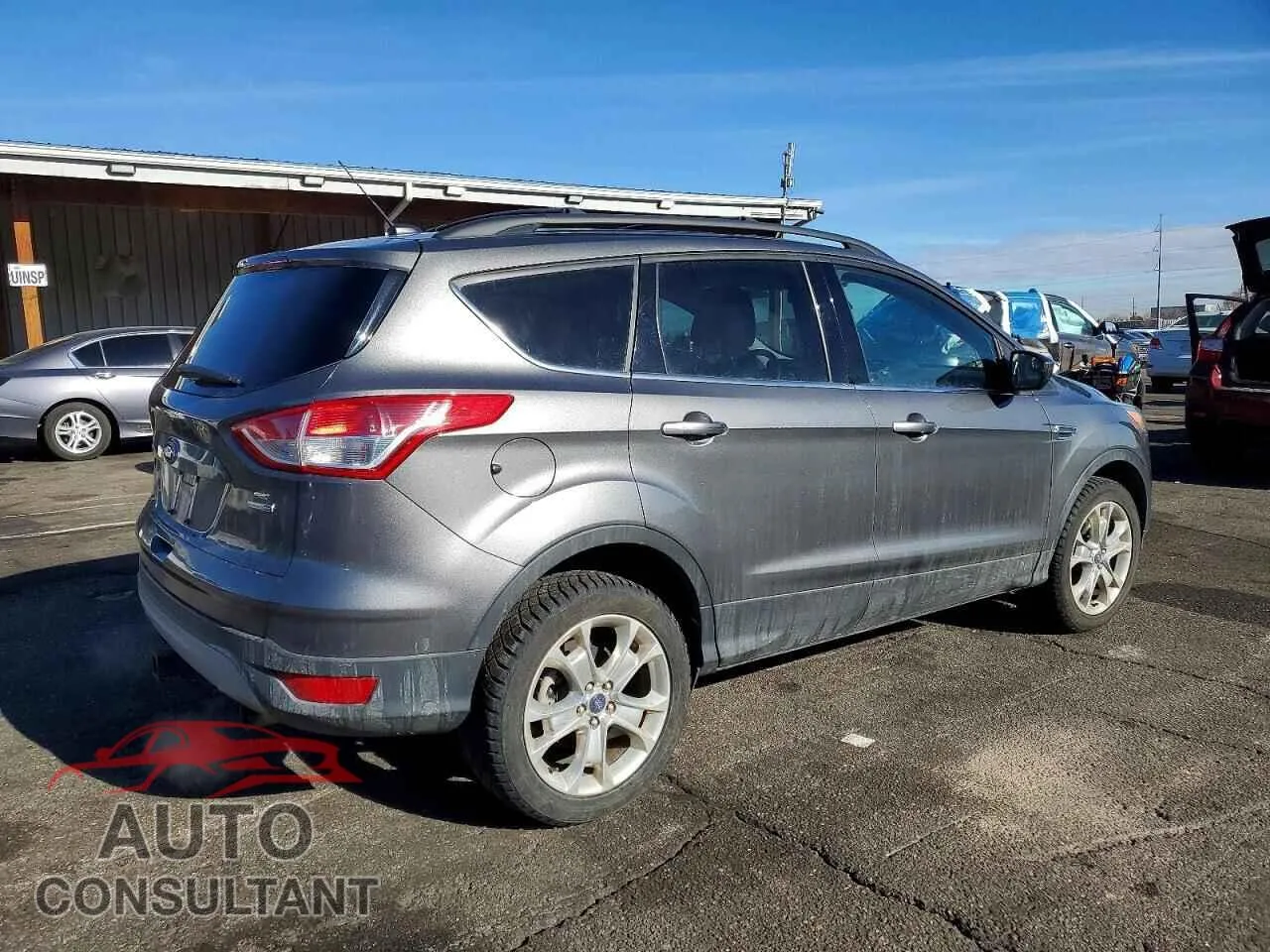 2013 FORD ESCAPE Damaged VIN 1FMCU9G99DUC03182 – side profile