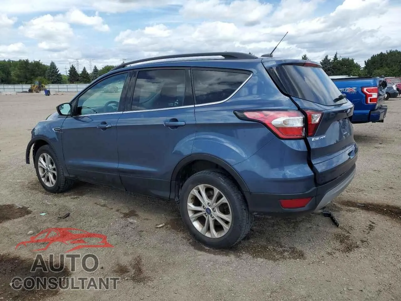 2018 FORD ESCAPE Damaged VIN 1FMCU9GD0JUC89966 – rear exterior