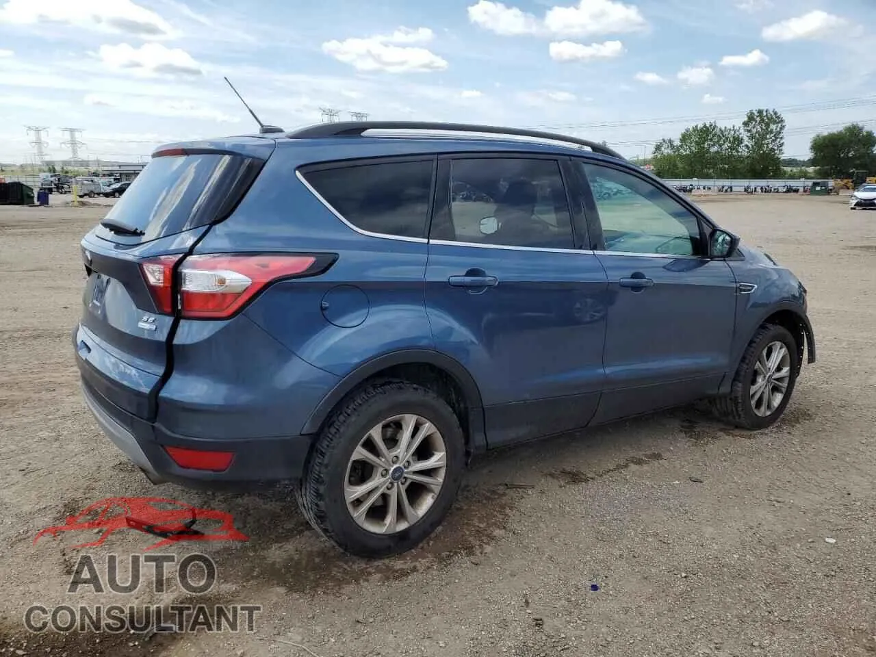2018 FORD ESCAPE Damaged VIN 1FMCU9GD0JUC89966 – side profile