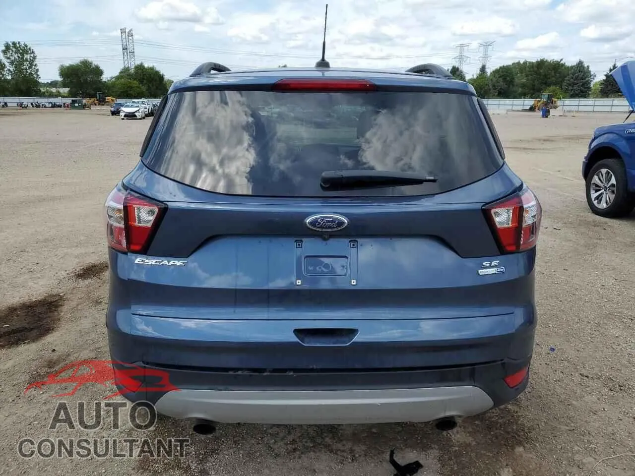 2018 FORD ESCAPE Damaged VIN 1FMCU9GD0JUC89966 – engine bay