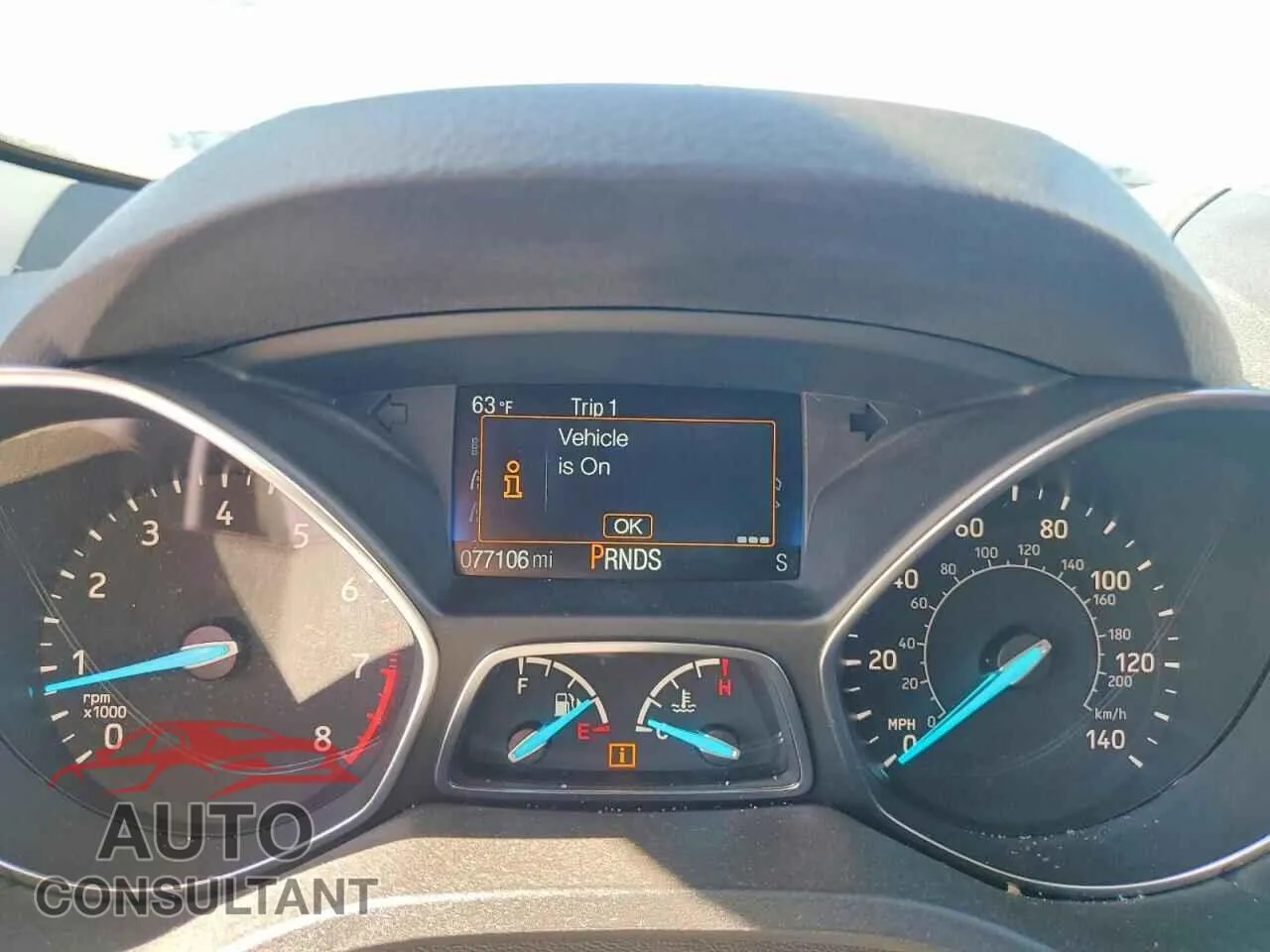 2018 FORD ESCAPE Damaged VIN 1FMCU9GD3JUA99546 – trunk area