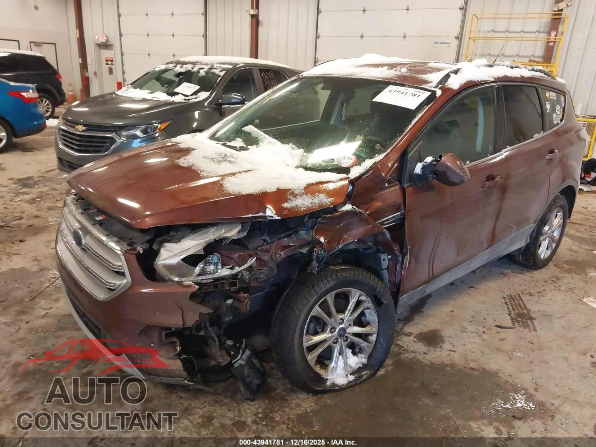2018 FORD ESCAPE Damaged VIN 1FMCU9GD7JUC58391 – rear exterior