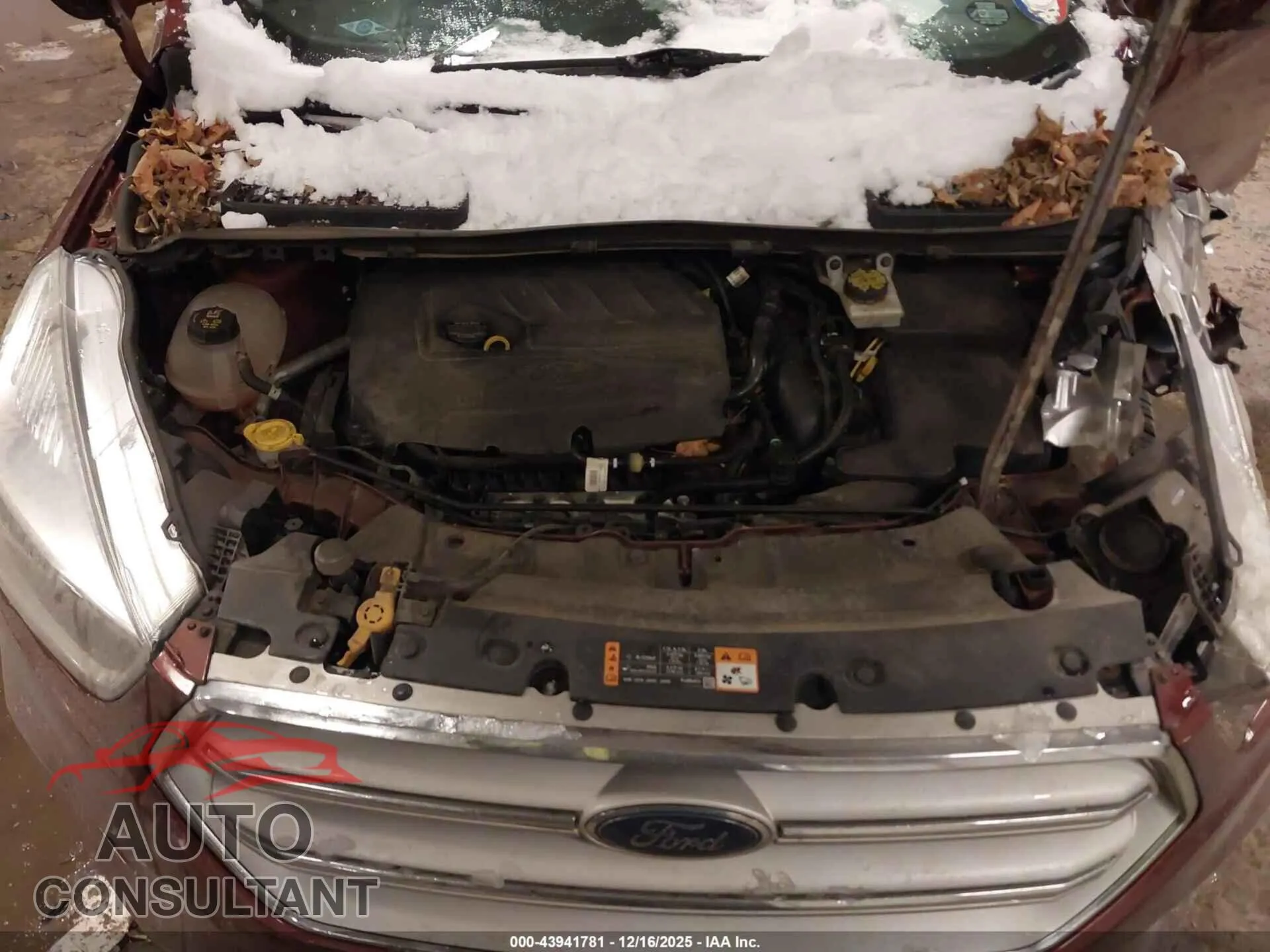 2018 FORD ESCAPE Damaged VIN 1FMCU9GD7JUC58391 – odometer reading