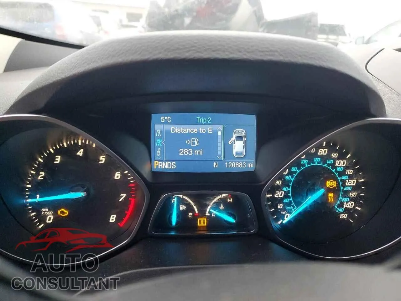 2013 FORD ESCAPE Damaged VIN 1FMCU9GX1DUA28957 – trunk area