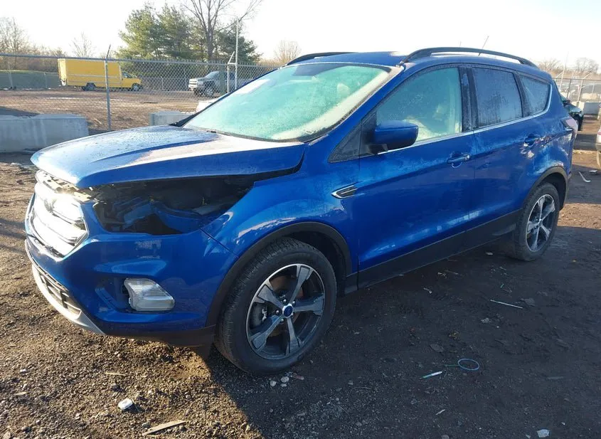 2018 FORD Escape Used VIN 1FMCU9HD7JUB86512 – trunk area