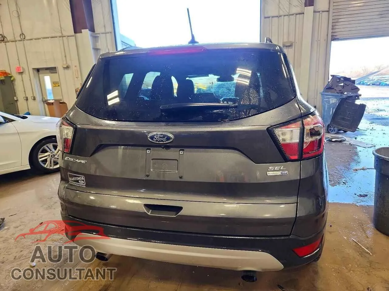 2018 FORD ESCAPE Damaged VIN 1FMCU9HDXJUA85643 – engine bay