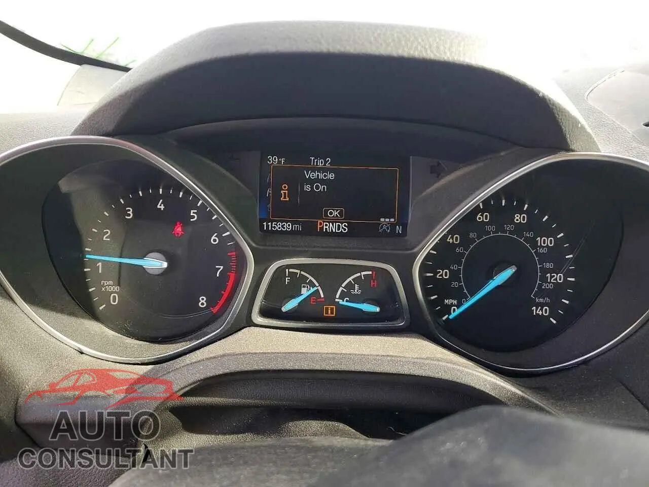 2019 FORD ESCAPE Damaged VIN 1FMCU9J94KUA39832 – trunk area