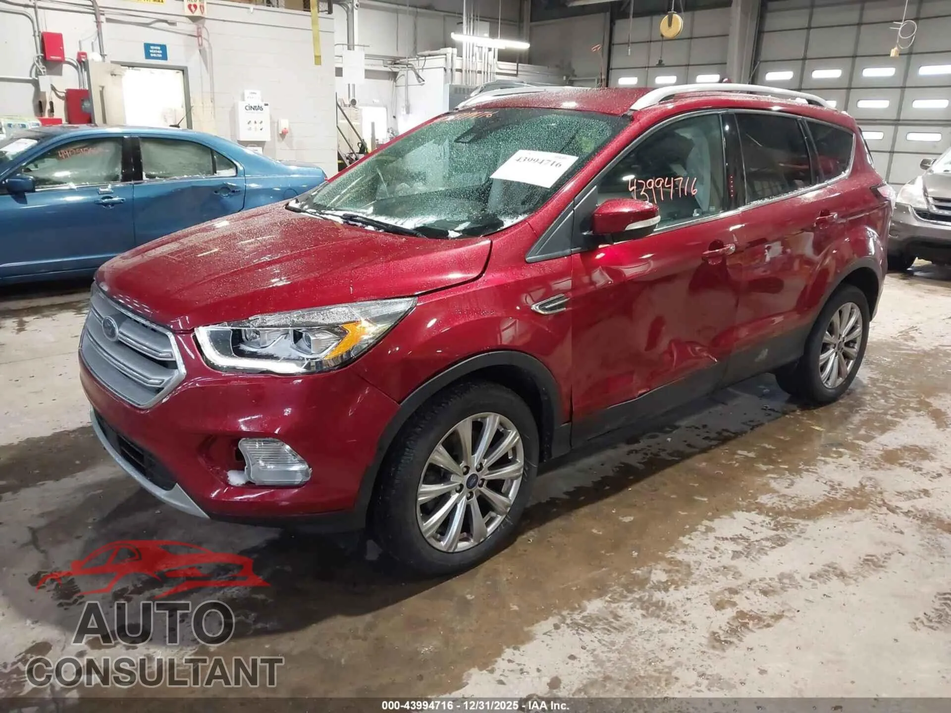 2018 FORD ESCAPE Damaged VIN 1FMCU9J99JUC80140 – rear exterior