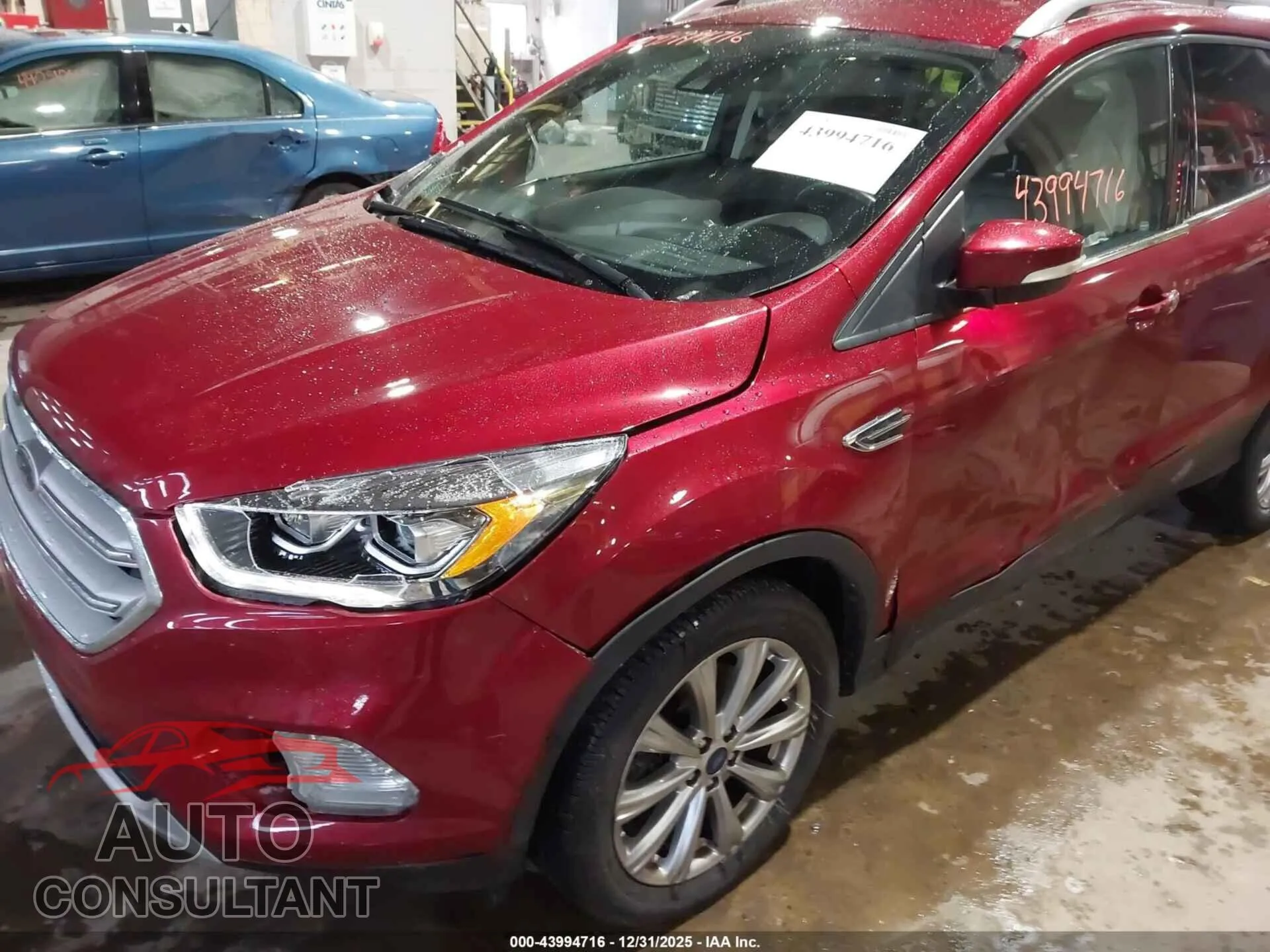 2018 FORD ESCAPE Damaged VIN 1FMCU9J99JUC80140 – engine bay